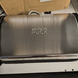 Wolfgang Puck Stainless Steel Panini Press